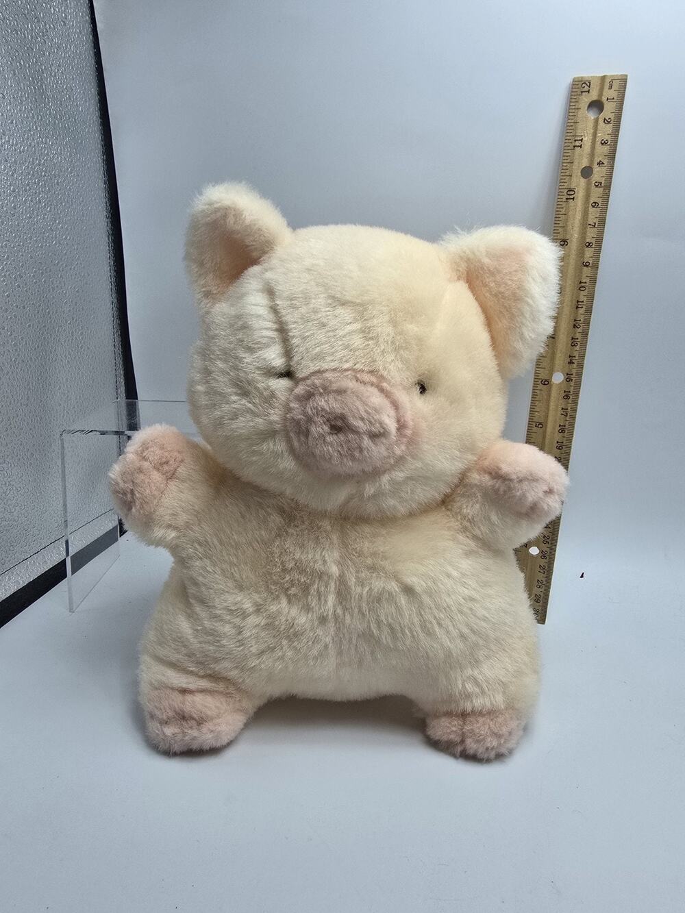 Sanrio Zashikibuta Pink Pig Vintage Soft Plush Japan